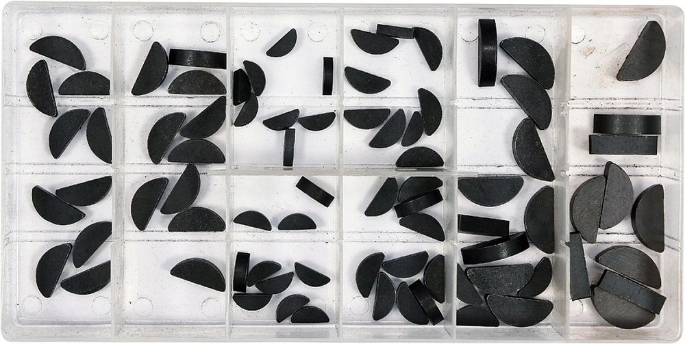 Kliny Półokrągłe Czółenkowe Mix 80Cz.yt-06790 Yato