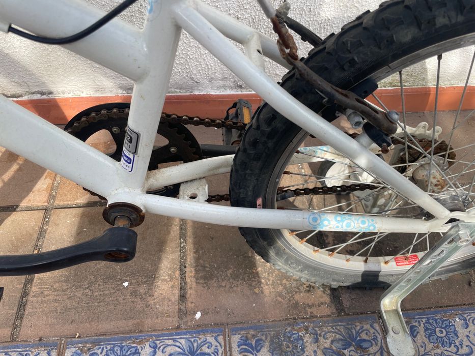 bicicleta usada para crianças