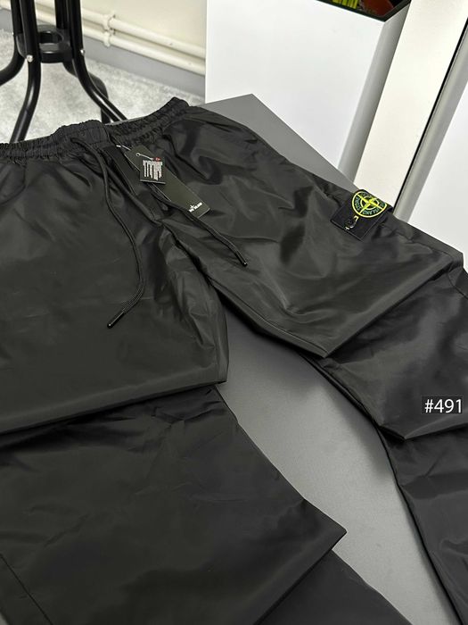 Стон Айленд Куртка Черная | Stone Island Нейлоновая Ветровка Стоник | XS S M L XL XXL