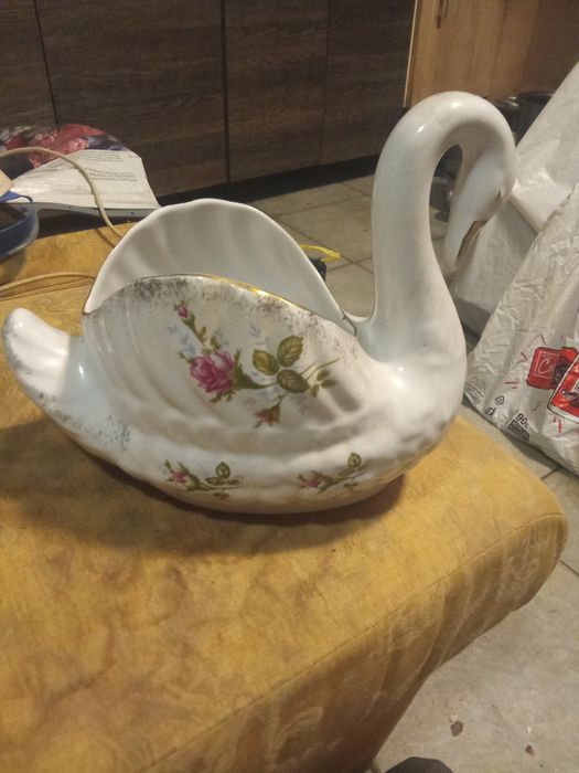 Łabędź porcelanowy Chodzież