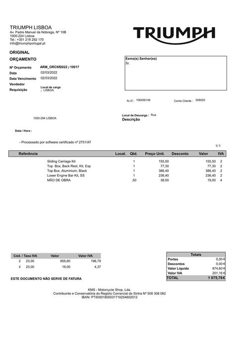Triumph Tiger 900 GT Pro