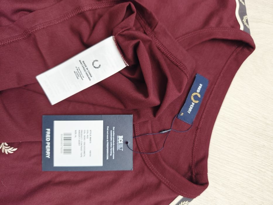 Fred Perry футболка ОРИГІНАЛ з магазиними бірками