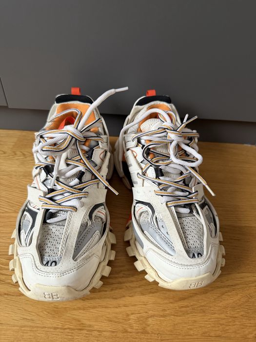 Balenciaga Track biało pomarańczowe 40