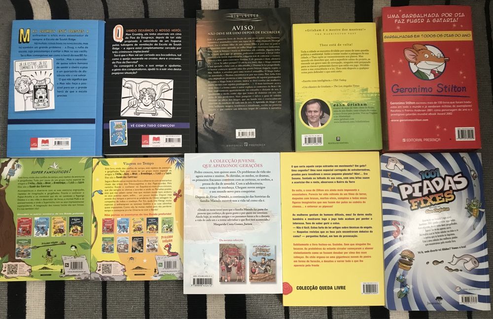 Livros Juvenis 2€ cada