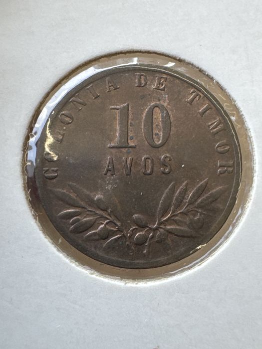 Mieda Timor 10 Avos 1951