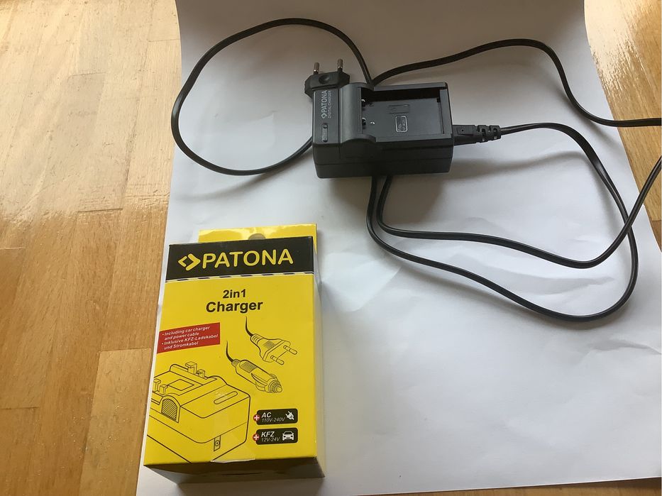 Carregador Baterias Maq. Fotografica PATONA NOVO.