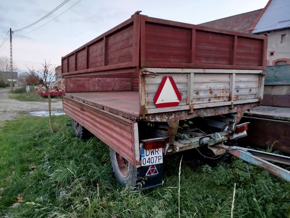 Przyczepa Autosan D-50 6 ton  2 szt