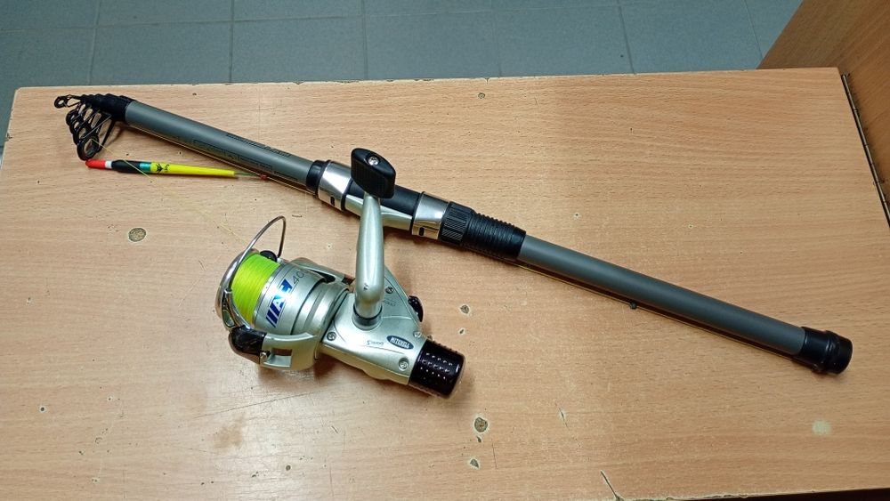 Wędka Caperlan UFish 2,4 10-30g kołowrotek Mitchell AC 4000 Komis Madej Tarnów
