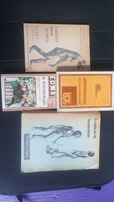 Conjunto 4 livros Antropologia