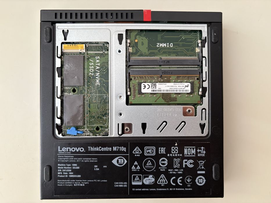 Lenovo ThinkCentre M710q / i5-7500T / 8GB RAM /128 SSD