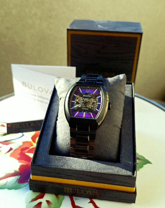 Bulova Maquina 2 98A320 Automat – gwarancja, Ideał, full set !!Zamiana!  MEGA Cena tylko do Niedzieli !!!