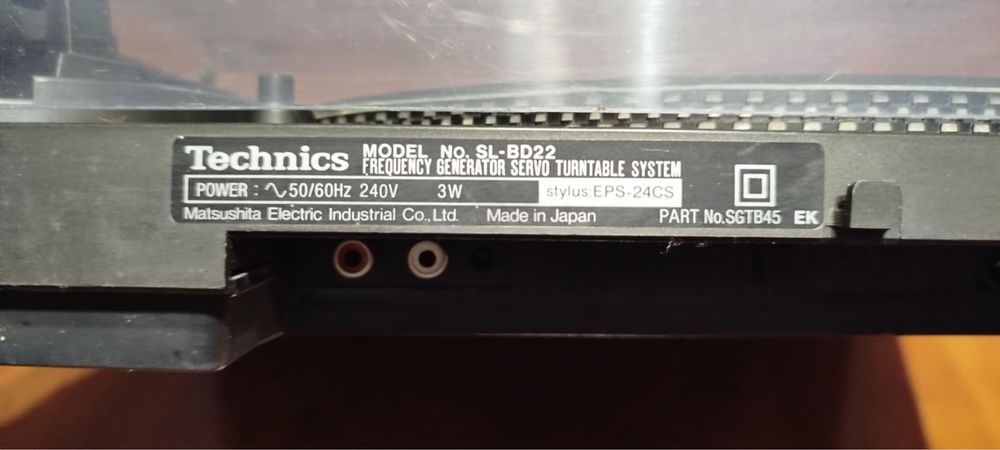 Vendo Dois Aparelhos Technics SL-BD3 (60€)