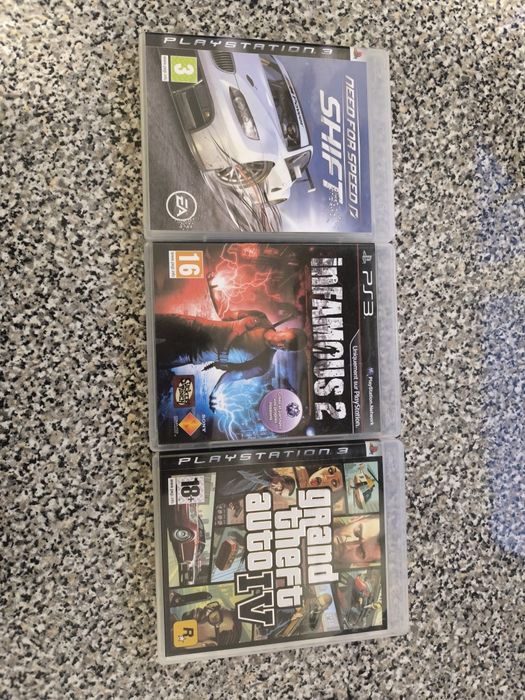 Infamous 2/Need for speed shift/Grand theft auto 4 PlayStation 3