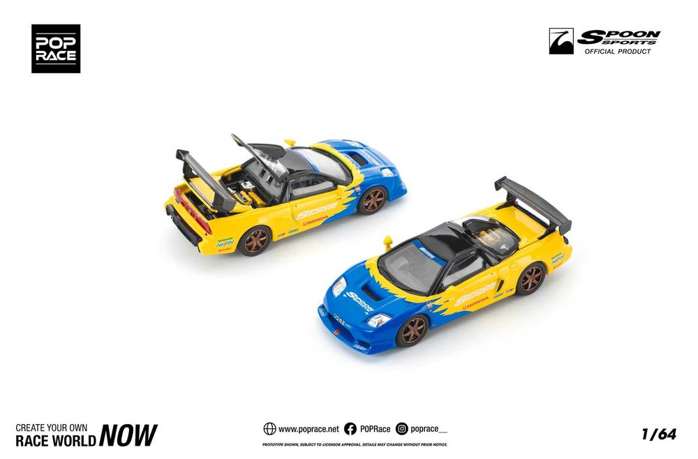 Miniaturas 1/64 Pop Race Varios Honda Porsche Nissan