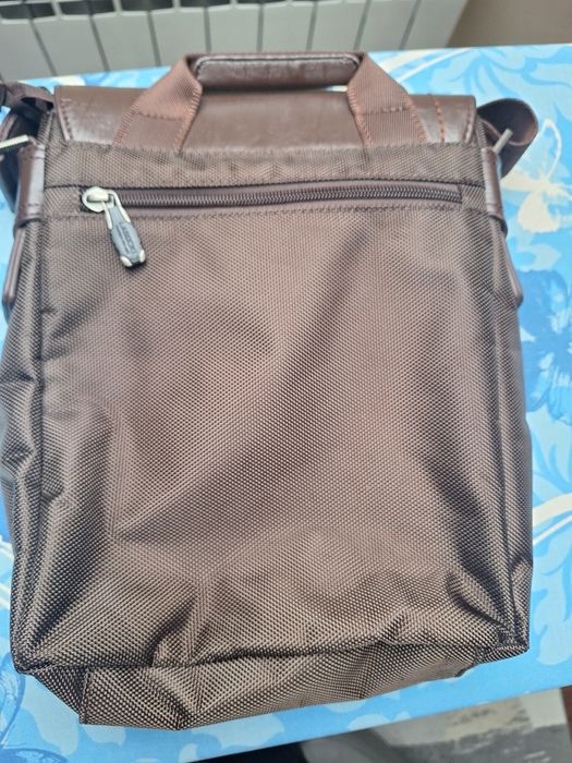 Lasocki torba meska  na ramię skóra naturalna.