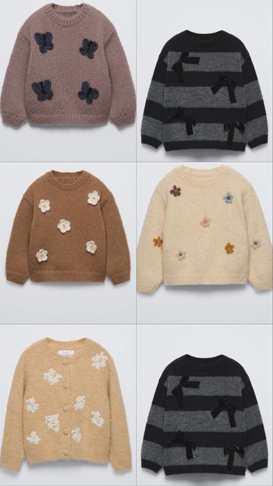 Светр zara свитер  кардиган 104, 110, 116