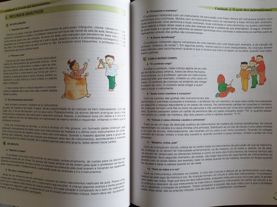 Projecto Educação Musical dos 3 aos 5 anos - Marina Editores