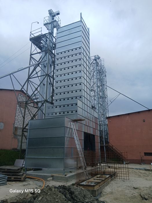 Suszarnia do zboża i kukurydzy. 240ton/dobę  Producent.