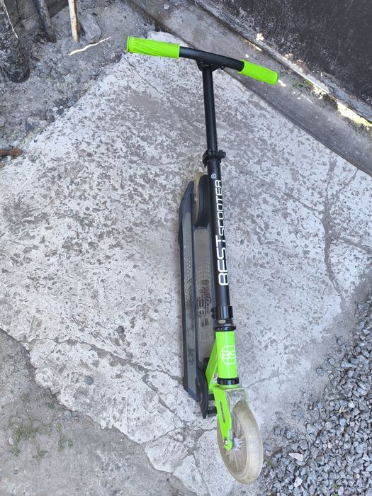 Самокат best scooter с подсветкой