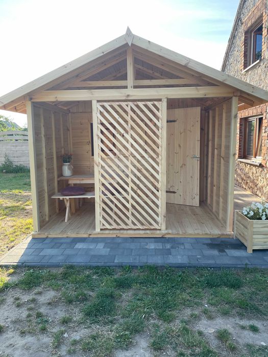Domek letniskowy altana ogrodowa 6x3