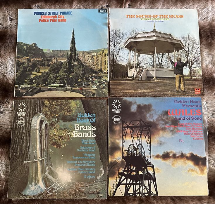 Lote 10.1  - 20  x discos de vinil Lp's - Musica Bandas Militares
