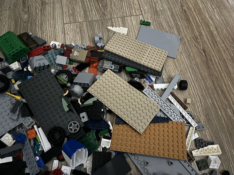 klocki lego + cobi mieszanka 1,4 kg