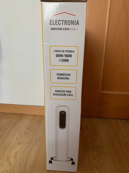 Aquecedor a óleo - na caixa - pouquíssimo uso