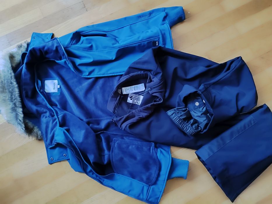 куртка штани комплект зимовий лижни bench wedze L-XL 46