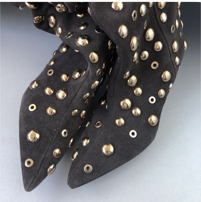 Чоботи шкіра натуральна zara, сапоги Zara