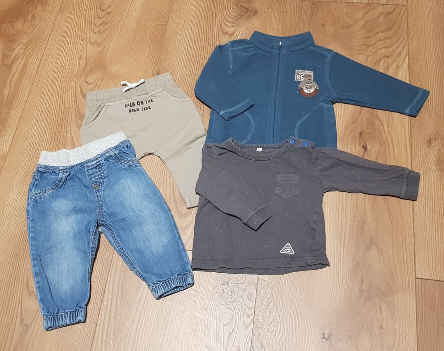 Ubranka dla chlopca 74