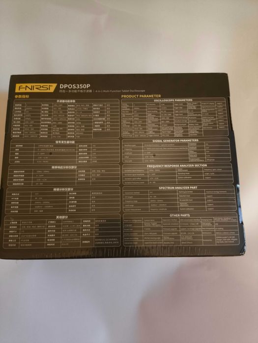 Осцилограф FNIRSI DPOS350P, 350 МГц