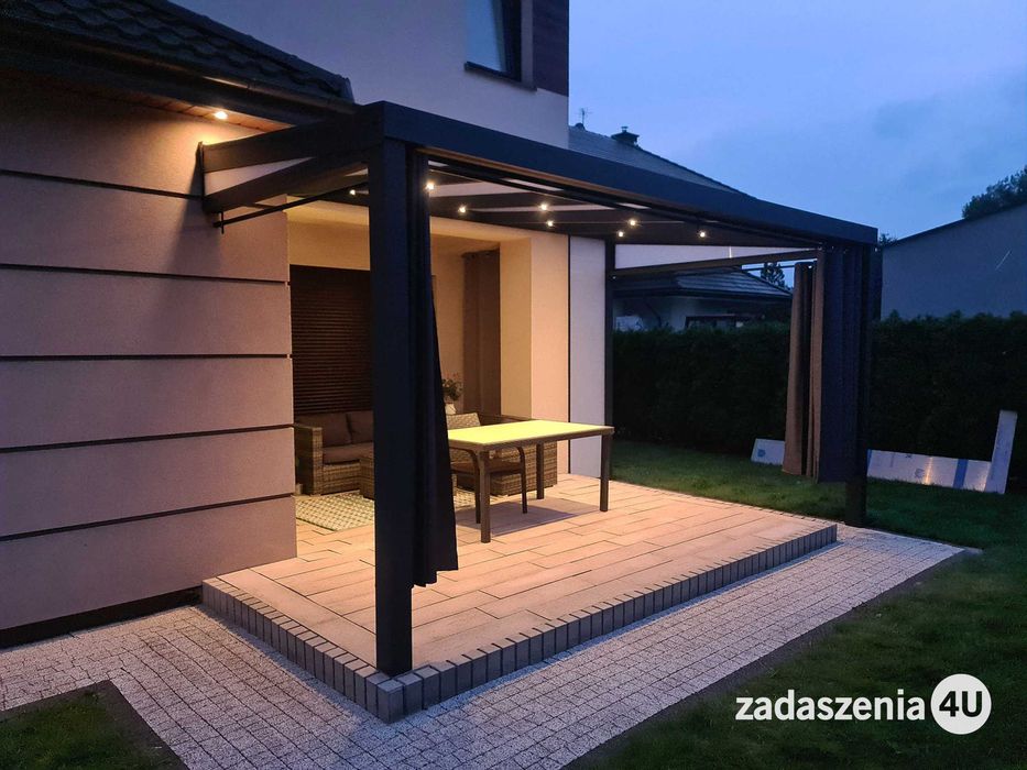 Zadaszenie tarasu Pergola Ogród zimowy Szklane zabudowy Ściany przesuwne pl