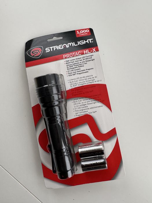 Тактичний ліхтар Streamlight ProTac HL-X, 1000 Lm, Black
