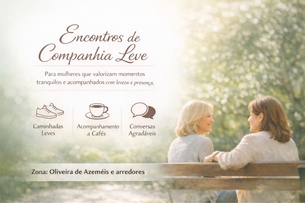 Companhia e Acompanhamento para Mulheres (Caminhadas e Café)
