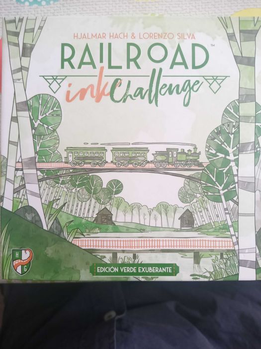 Railroad ink Challenge - Edição verde Exuberante