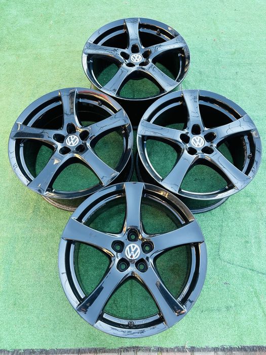 Диски 5/112 R18 VW Skoda Audi 8J ET-35 з датчиками тиску