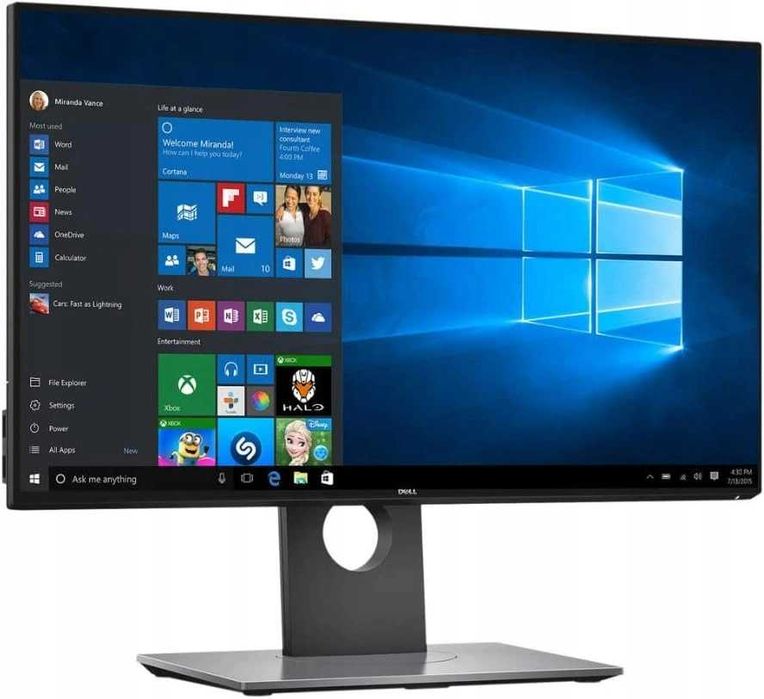 Монітор 24" Dell U2417H | IPS 1920x1080 | Безрамковий | Гурт/Бв