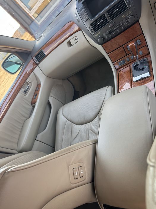 Салон lexus ls430 беж,черный