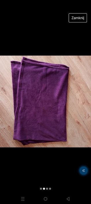 Koc fioletowy 210x130