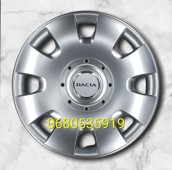 Колпаки Dacia R15 Сандеро Дастер Lodgy Доккер Дачія Логан