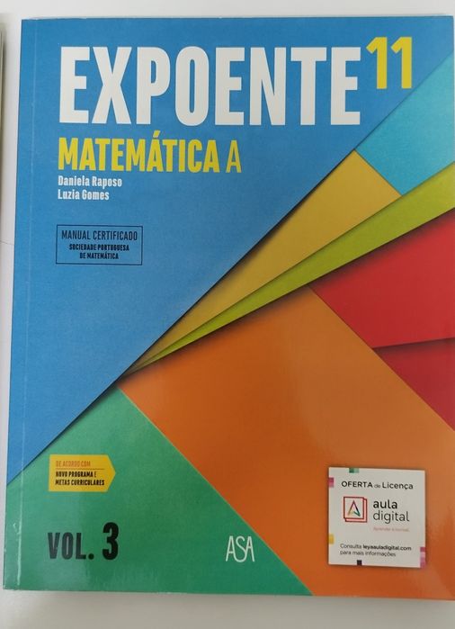 Manuais de matemática Expoente 11