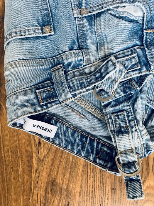 Bershka Spodnie jeansowe dziewczęce