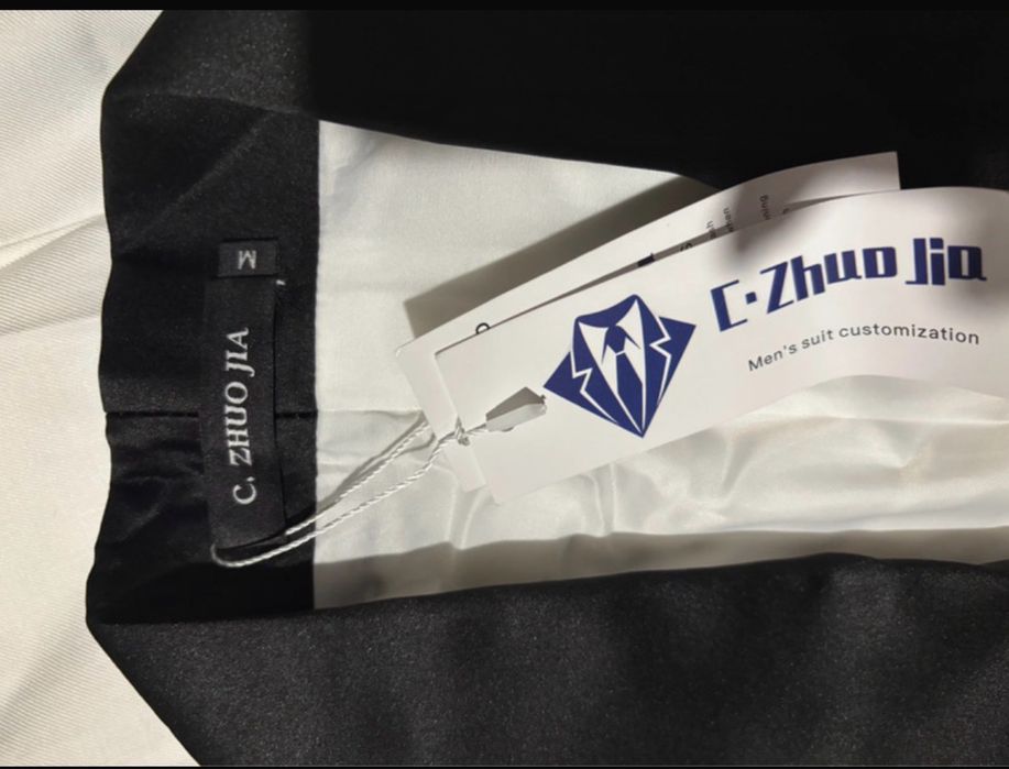 Garnitur, smoking z metki rozmiar  M