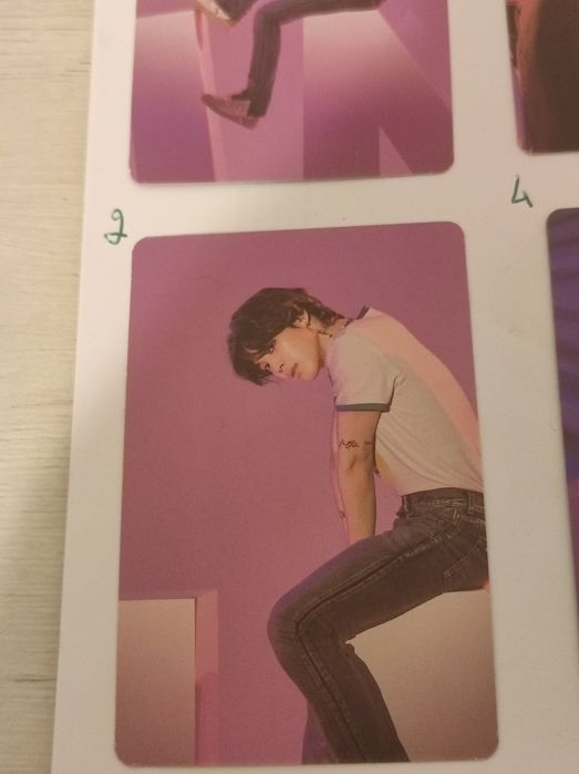 Photocard Jimin ( Me, Myself &Jimin)