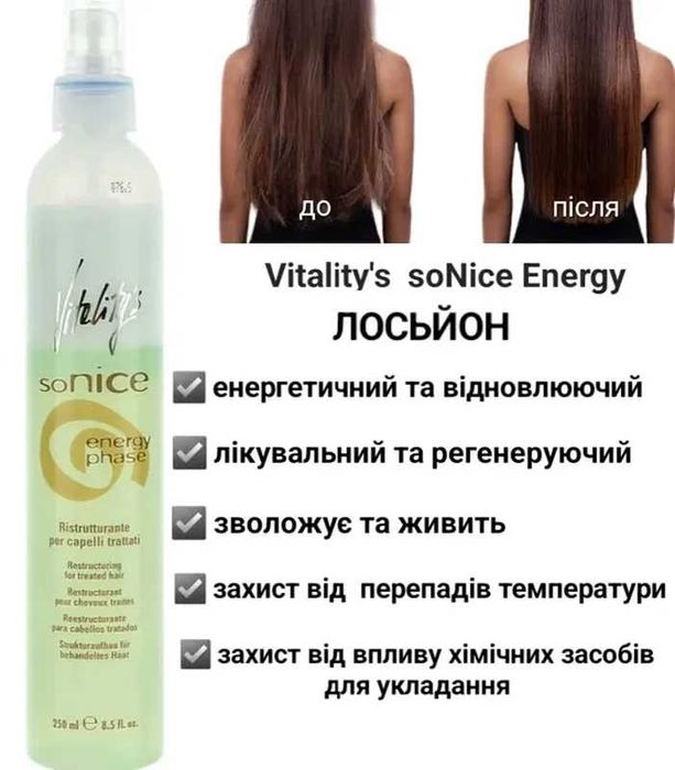 Лосьйон Vitalitys SoNice Energy