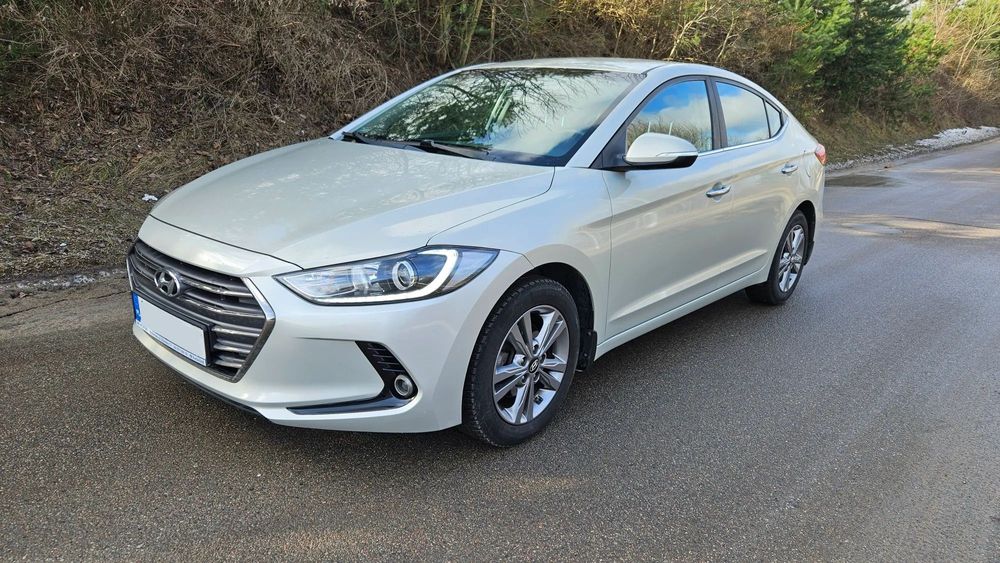 Hyundai Elantra Comfort 1.6 128 KM,  salon PL, serwis ASO, bezwypadkowy