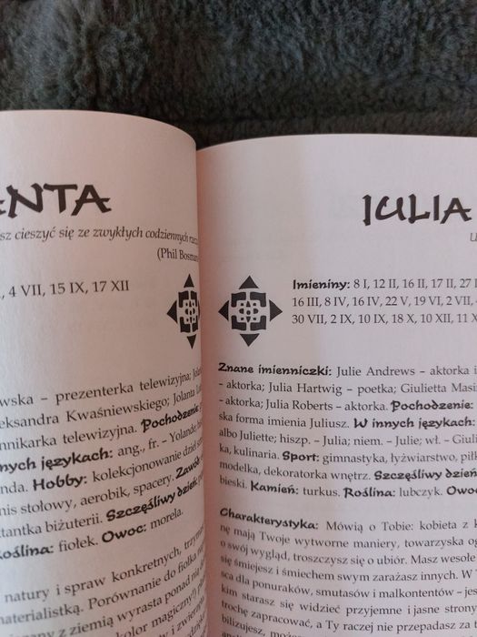 Księga imion męskich i żeńskich