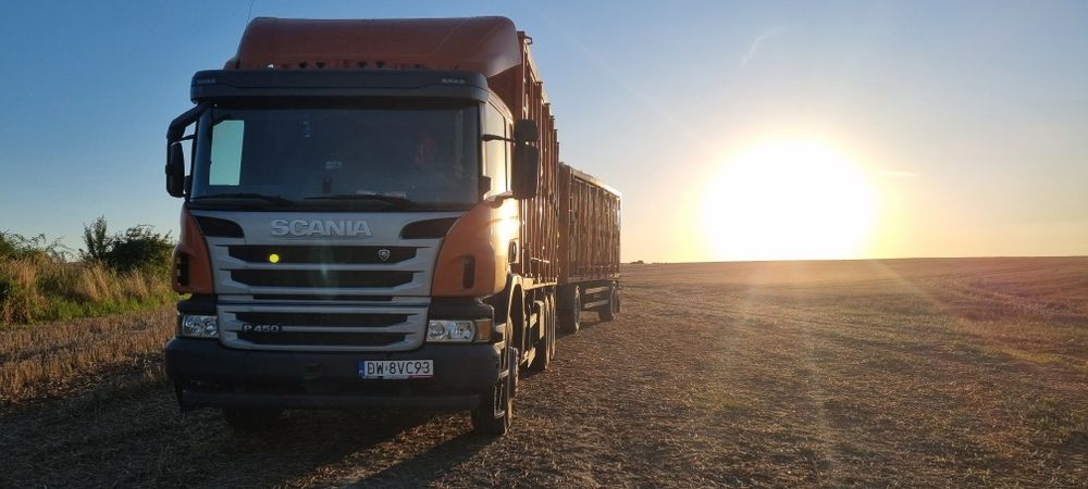 Transport HDS Drewna Zrzyn Opału Beli Siana Słomy