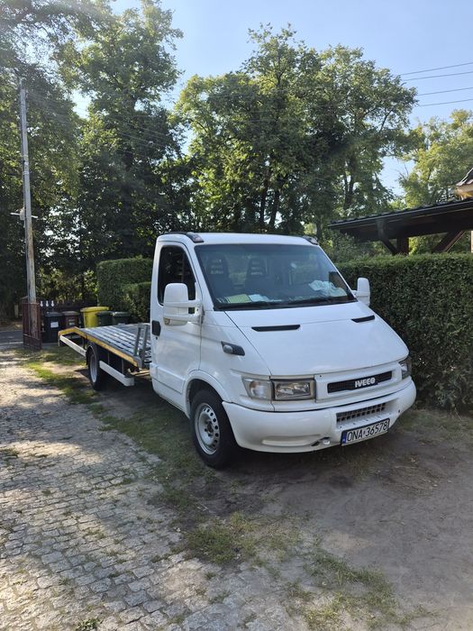 Iveco Daily 2,8 diesel na bliźniaku po blacharce nowa wyciągarka Możliwa zamiana