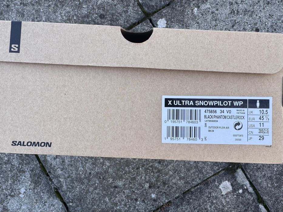 Черевики Salomon X ULTRA SNOWPILOT WP. Зима (-7 до -20)